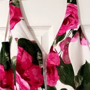 Floral print formal fishtail dress worn only once in great condition!!